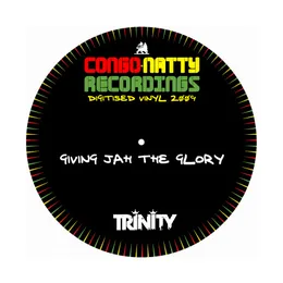 Giving Jah the Glory LP von Congo Natty – Album Cover