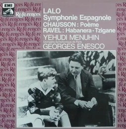 Lalo: Symphonie espagnole / Chausson: Poème / Ravel: Habanera - von Ernest Chausson – Album Cover