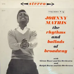 The Rhythms & Ballads Of Broadway von Johnny Mathis – Album Cover