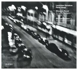 Ravel: Sonate posthume / Tzigane / Enescu: Impressions d’enfance / Sonata no. 3 von Péter Nagy – Album Cover