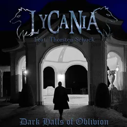 Dark Halls of Oblivion von Lycania – Album Cover
