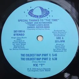 The Coldest Rap / Cold Wind‐Madness von Ice‐T – Album Cover