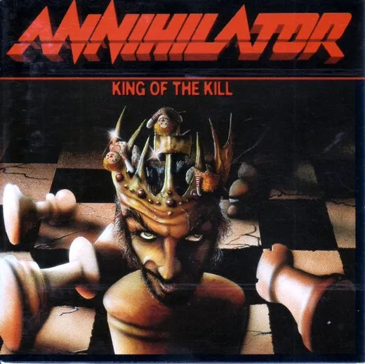 King of the Kill von Annihilator – Album Cover