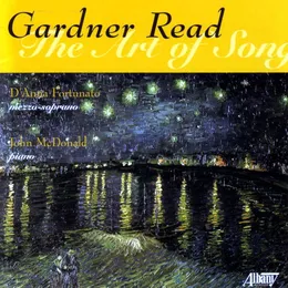 The Art of Song von Gardner Read – Album Cover