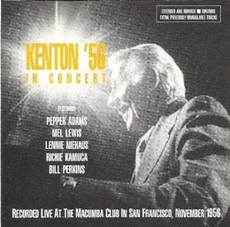 Kenton '56 In Concert von Bill Perkins – Album Cover