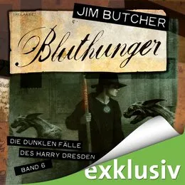 Die dunklen Fälle des Harry Dresden, Band 6: Bluthunger von Jim Butcher – Cover