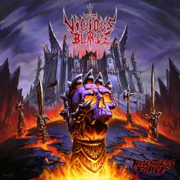 Relentless Force von Vicious Blade – Album Cover