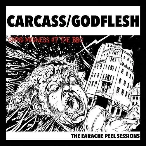 Grind Madness at the BBC: The Earache Peel Sessions von Godflesh – Cover