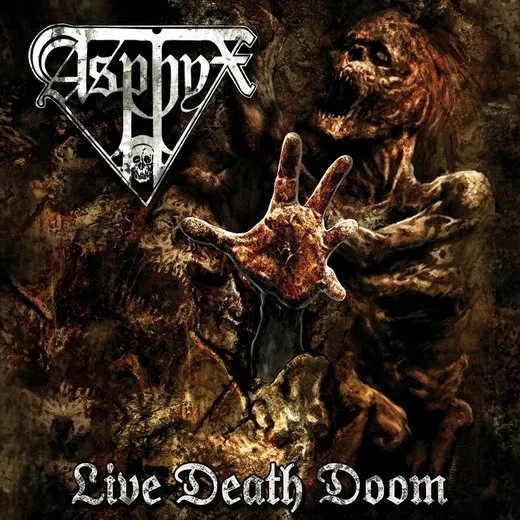 Live Death Doom von Asphyx – Cover