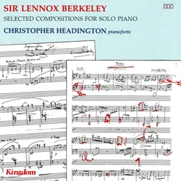 Sir Lennox Berkeley: Selected Compositions for Solo Piano von Sir Lennox Berkeley – Album Cover