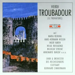 Troubadour (Il trovatore) von Maria Reining – Cover