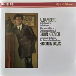 Violin Concerto / Three Orchestral Pieces von Gidon Kremer – Album Cover