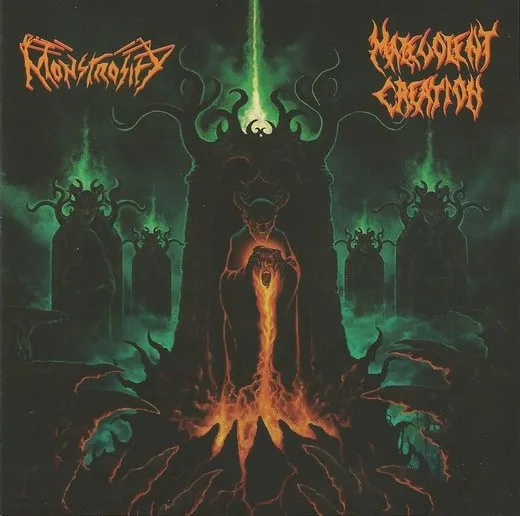 Malevolent Creation / Monstrosity von Monstrosity – Album Cover
