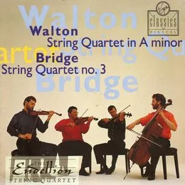 Walton: String Quartet / Bridge: String Quartet no. 3 von Endellion Quartet – Album Cover