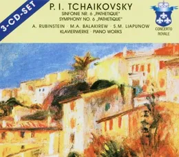 Symphony No. 6 "Pathetique" / Piano Works von Сергей Михайлович Ляпунов – Cover