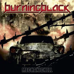 MechanicHell von Burning Black – Album Cover