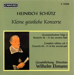 Kleine geistliche Konzerte IV von Heinrich Schütz – Album Cover