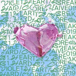 HEART/BREAK HARD/CORE von Violet – Cover