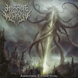 Awaiting Extinction von Horror Within – Album Cover