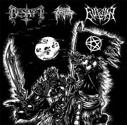United by the Black Flag von Infernal Kingdom – Album Cover