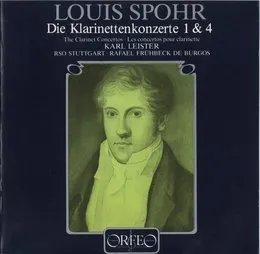 Die Klarinettenkonzerte 1 & 4 von Louis Spohr – Album Cover