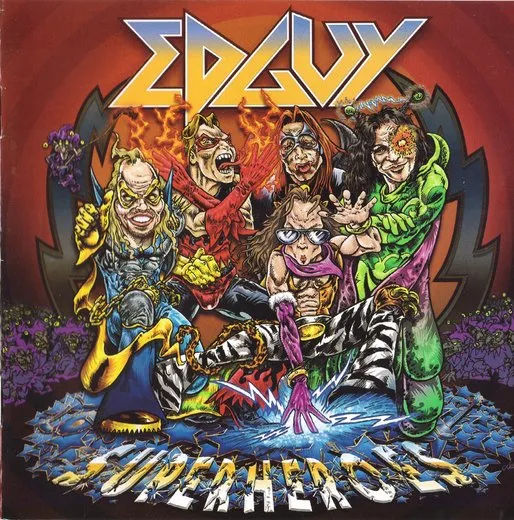 Superheroes von Edguy – Album Cover
