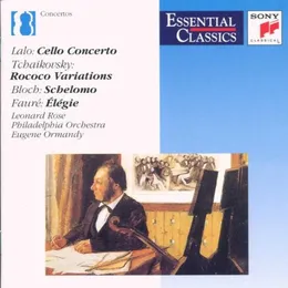 Cello Concerto / Rococo Variations / Schelomo / Elegie von Ernest Bloch – Album Cover
