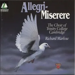 Miserere von Gregorio Allegri – Album Cover