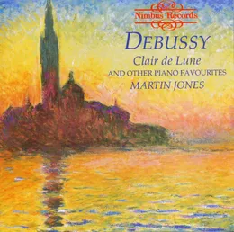 Clair de Lune and other Piano Favourites von Martin Jones – Album Cover