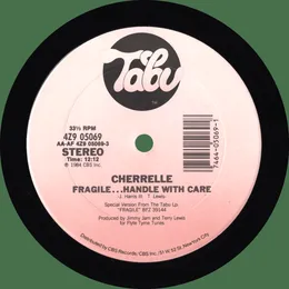 Fragile... Handle With Care von Cherrelle – Cover