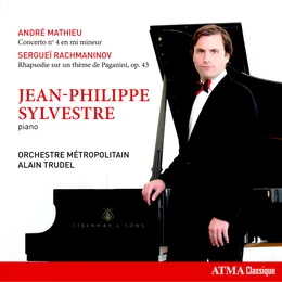 Mathieu: Concerto no. 4 en mi mineur / Rachmaninov: Rhapsodie sur un thème de Paganini, op. 43 von André Mathieu – Album Cover