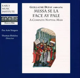 Missa Se La Face Ay Pale von Thomas Binkley – Album Cover