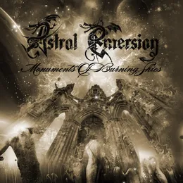 Monuments of Burning Skies von Astral Emersion – Album Cover