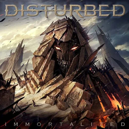 Immortalized von Disturbed – Album Cover