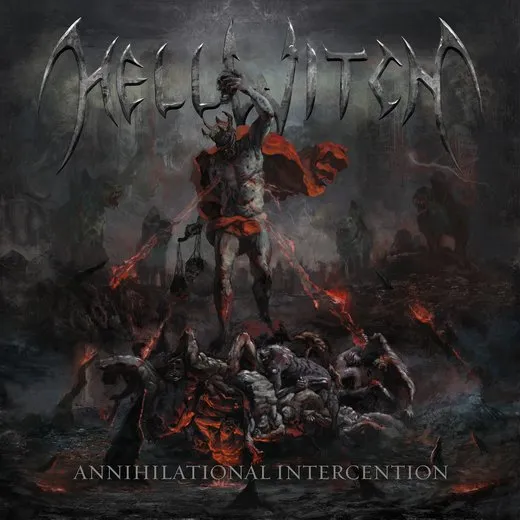 Annihilational Intercention von Hellwitch – Album Cover