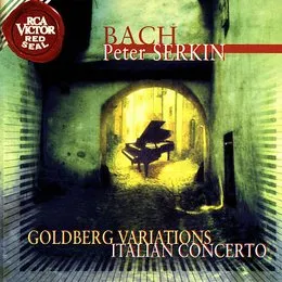 Italian Concerto / Goldberg Variations von Peter Serkin – Album Cover