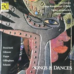 Songs and Dances von Cincinnati Wind Symphony – Album Cover