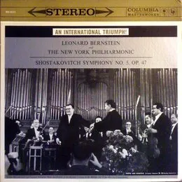 Symphony no. 5, op. 47 von Leonard Bernstein – Album Cover