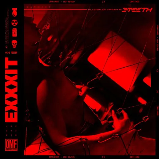 EXXXIT von 3TEETH – Album Cover