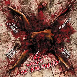 Four Ways of Brutality von Vomination – Cover