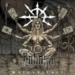 Malevolence von Rogash – Album Cover