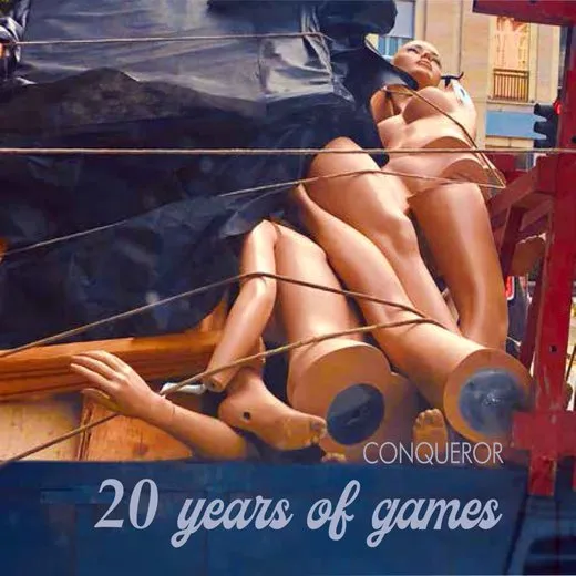 20 Years of Games von Conqueror – Album Cover