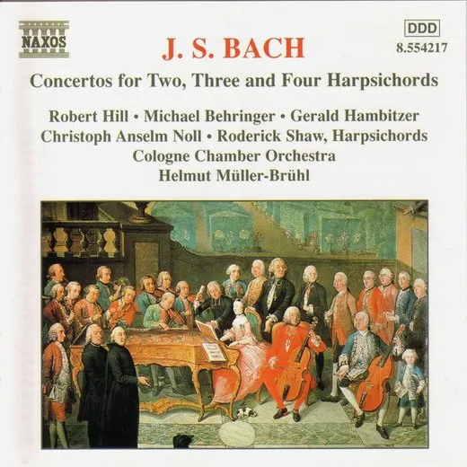 Concertos for Two, Three and Four Harpsichords