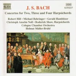 Concertos for Two, Three and Four Harpsichords von Gerald Hambitzer – Album Cover