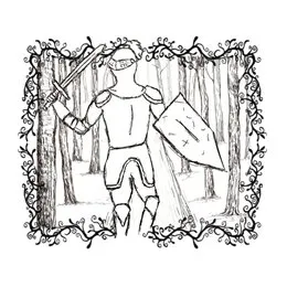 Solace in Solitude von Hermit Knight – Album Cover