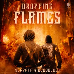 Dropping Flames von Ncrypta – Cover