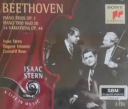 Piano Trios, op.1 / Piano Trio WoO 38 / 14 Variations op.44 von Isaac Stern – Cover