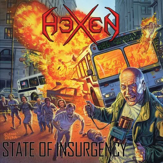 State of Insurgency von Hexen – Album Cover