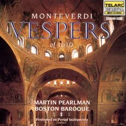 Vespers of 1610 von Boston Baroque – Album Cover
