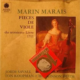 Pièces de viole du troisième Livre, 1711 von Marin Marais – Album Cover